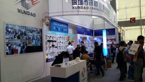 热烈祝贺讯道实业金秋十月展会圆满成功